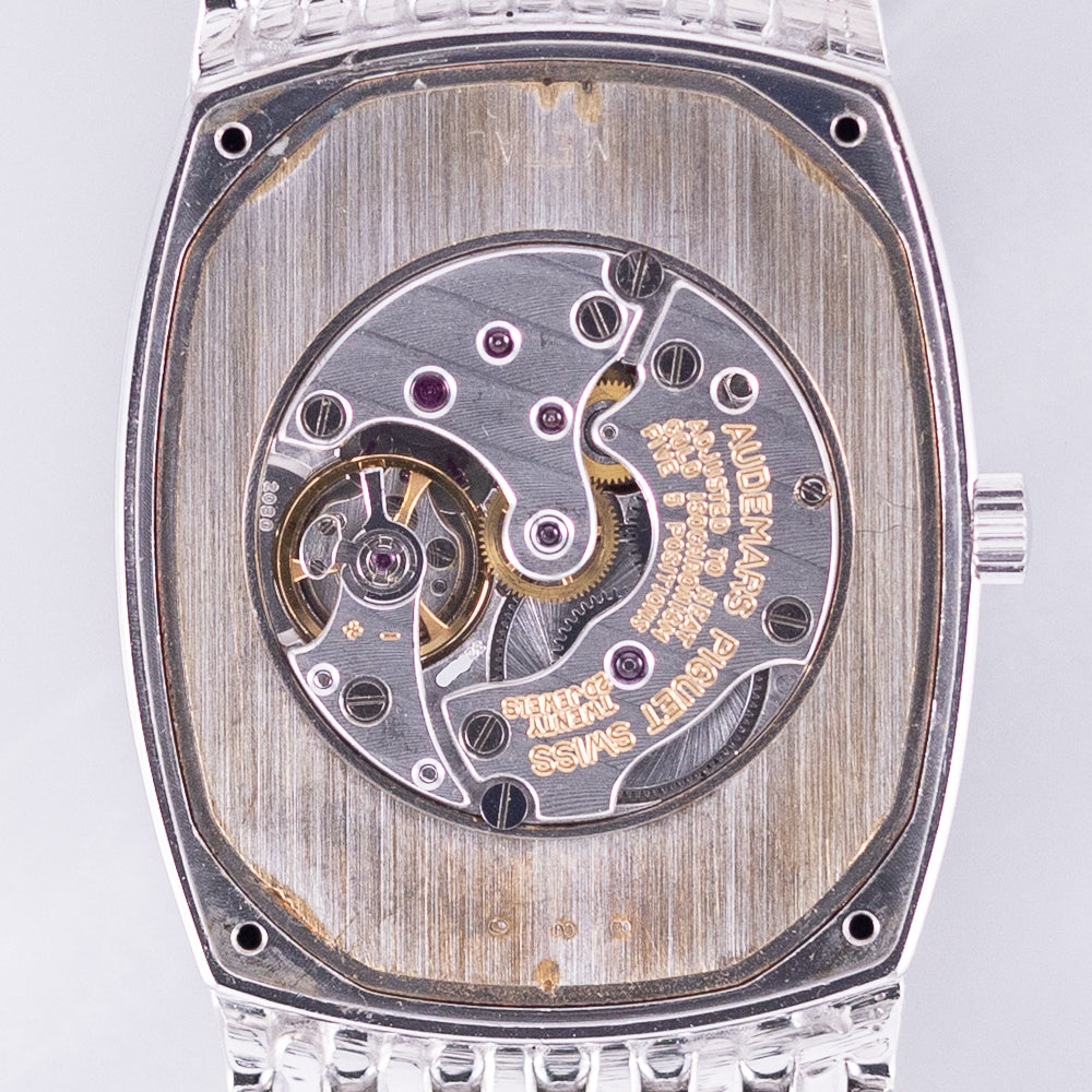 AUDEMARS PIGUET COBRA 18K WHITE GOLD DIAMOND DIAL Cal.2080