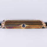 CARTIER Stepped Tank Jumbo / Tank Hicham XL Ref.5512116 Black Roman Dial