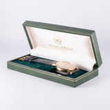 IWC Automatic Date Cal.8531 18K Yellow Gold Bombe Dial w.Box