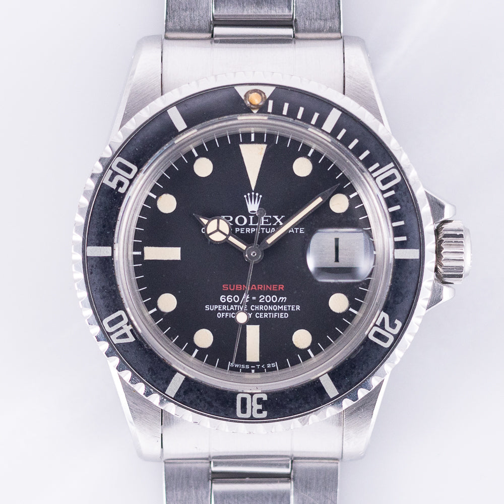 ROLEX SUBMARINER Ref.1680 “RED SUB” MK5 DIAL
