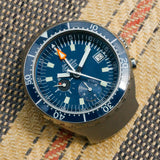 OMEGA Seamaster 120 “Big Blue” Ref.176.004 Cal.1040 Service Bezel with NOS Mesh Bracelet & Box