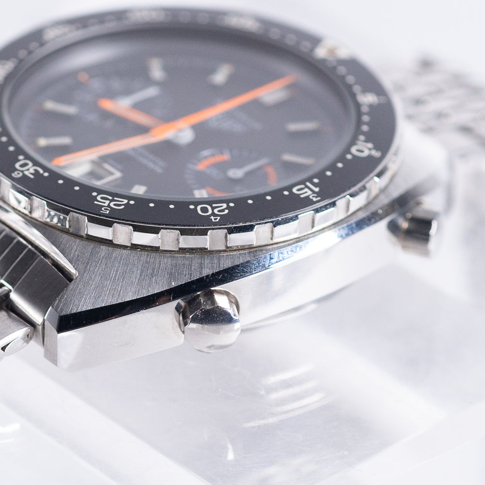 HEUER AUTAVIA Ref.11630 orange boy W.BOX NOS