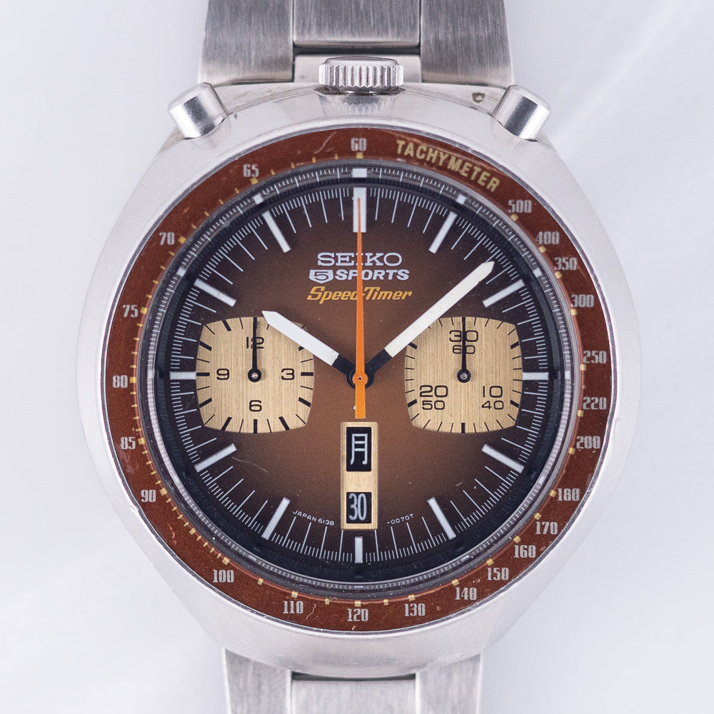 SEIKO 5 SPORTS SPEED-TIMER Ref.6138-0040 “BULLHEAD” Cal.6138B