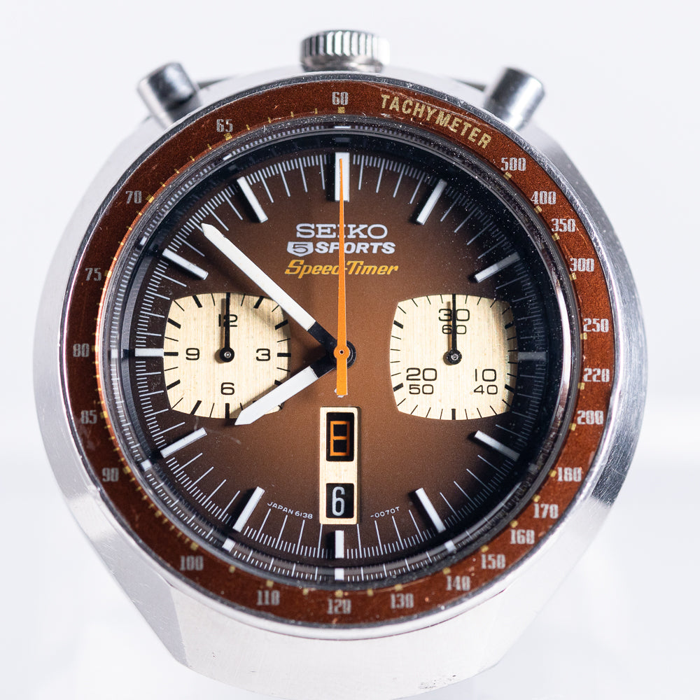 SEIKO 5 SPORTS SPEED-TIMER Ref.6138-0040 “BULLHEAD” Cal.6138B