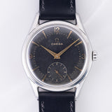 OMEGA Cal.267 Black Gilt Dial Ref.2891