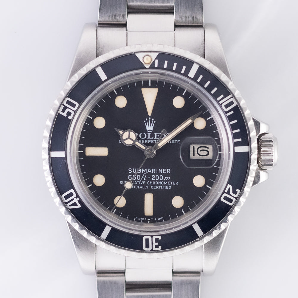 ROLEX SUBMARINER Ref.1680 Great White MK3 Dial – TIMEANAGRAM
