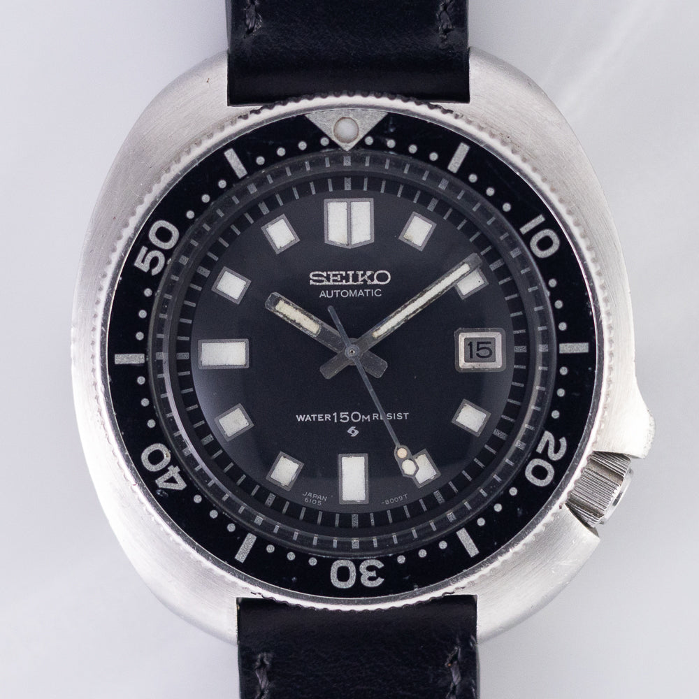 ハ*】様 SEIKO 6105-8110 ビンテージ 腕時計 ジャンク扱い ベル SEIKO 150M DIVER REF.6105-8110 CAPTAIN WILLARD – TIMEANAGRAM