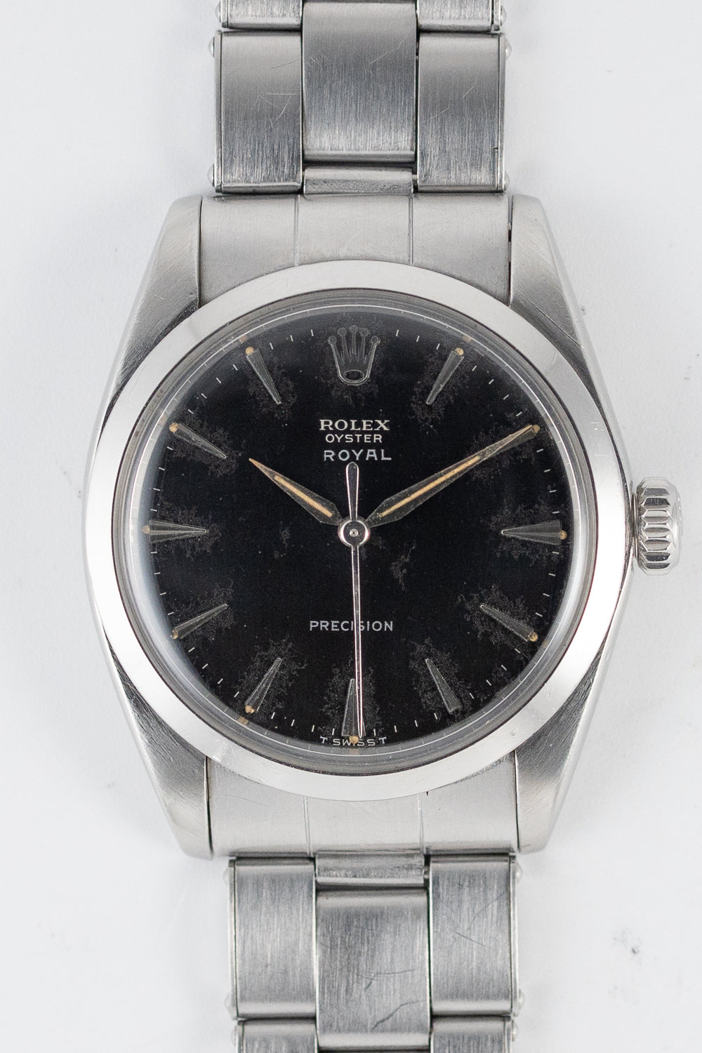 ROLEX OYSTER ROYAL Ref.6426 Black Gilt Dial – TIMEANAGRAM
