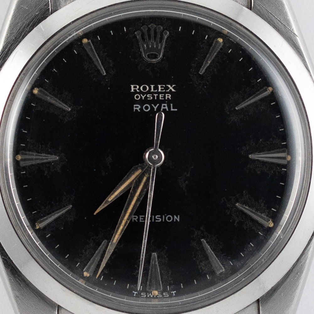 ROLEX OYSTER ROYAL Ref.6426 Black Gilt Dial