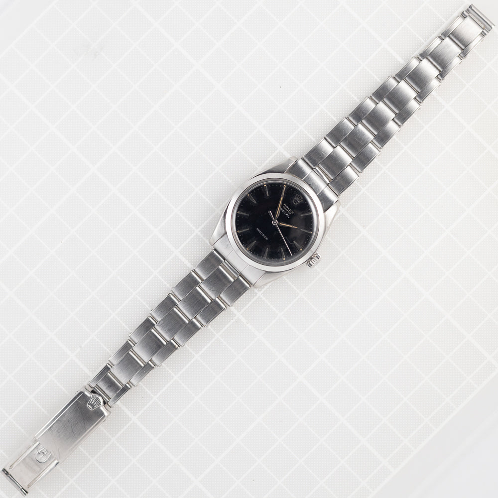 ROLEX OYSTER ROYAL Ref.6426 Black Gilt Dial