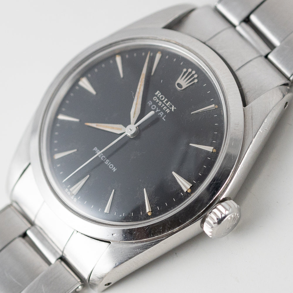 ROLEX OYSTER ROYAL Ref.6426 Black Gilt Dial
