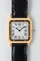 CARTIER LM Santos Dumont Ref.9605 Extra Flat