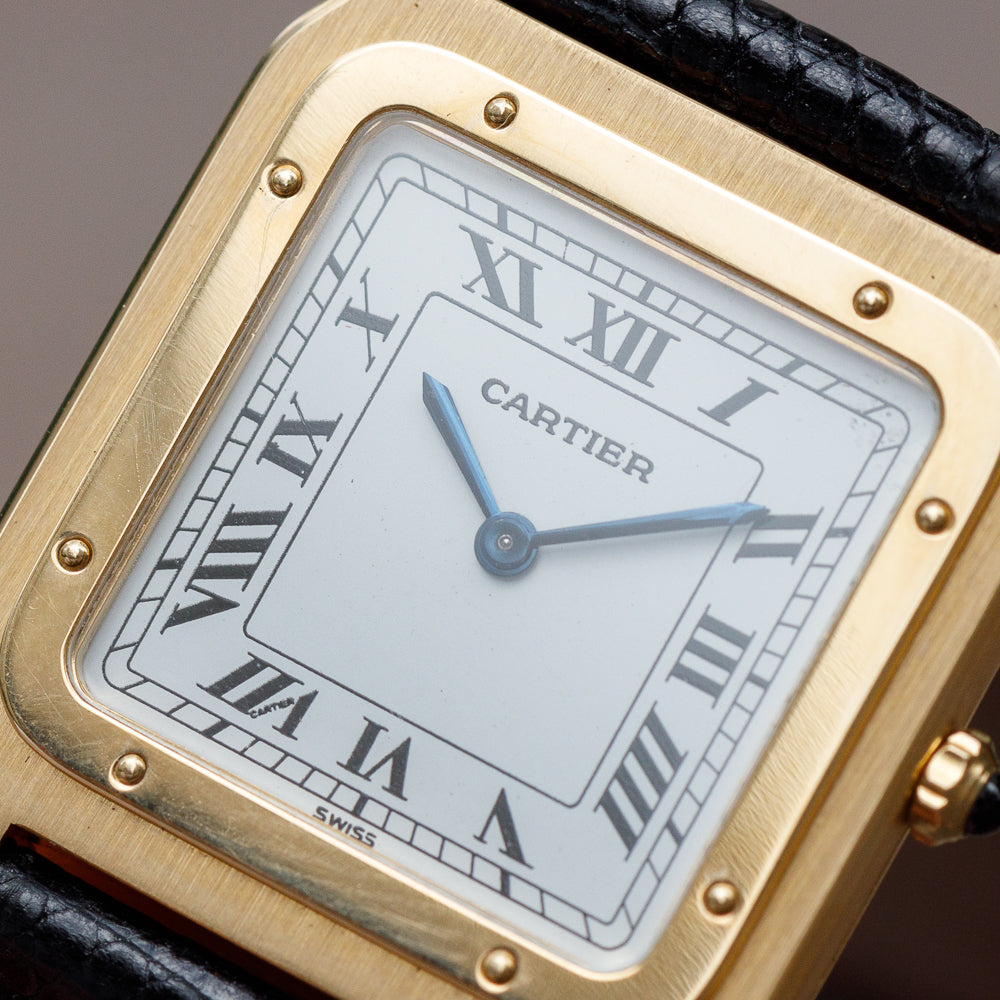 CARTIER LM Santos Dumont Ref.9605 Extra Flat