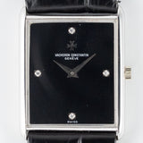 VACHERON & CONSTANTIN Ref.7753P Onyx Dial Diamond Index Tank