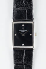 VACHERON & CONSTANTIN Ref.7753P Onyx Dial Diamond Index Tank