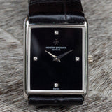 VACHERON & CONSTANTIN Ref.7753P Onyx Dial Diamond Index Tank