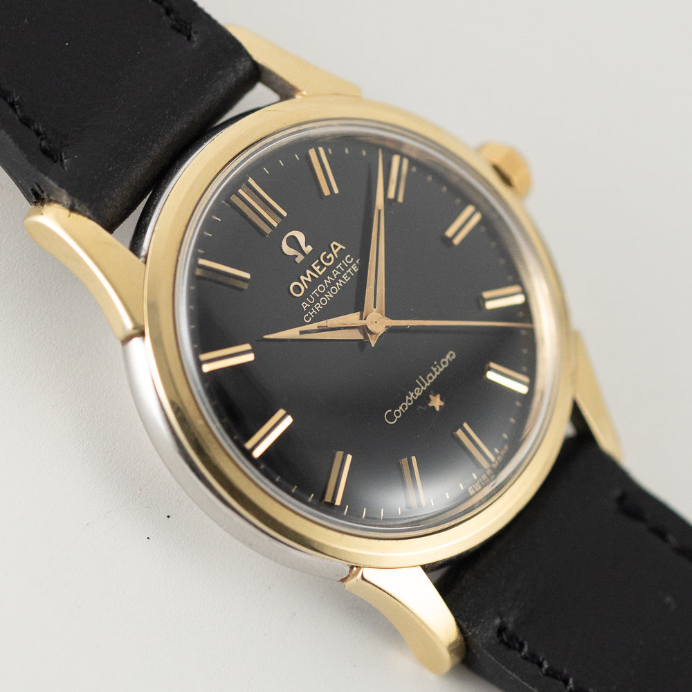 OMEGA Constellation Ref.14381 Glossy Black Gilt Dial