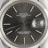ROLEX OYSTER PERPETUAL DATE Ref.1500 Gray Dial
