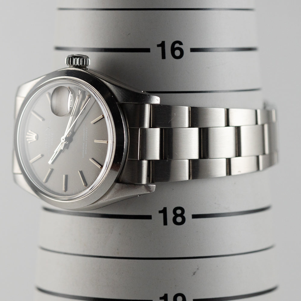 ROLEX OYSTER PERPETUAL DATE Ref.1500 Gray Dial