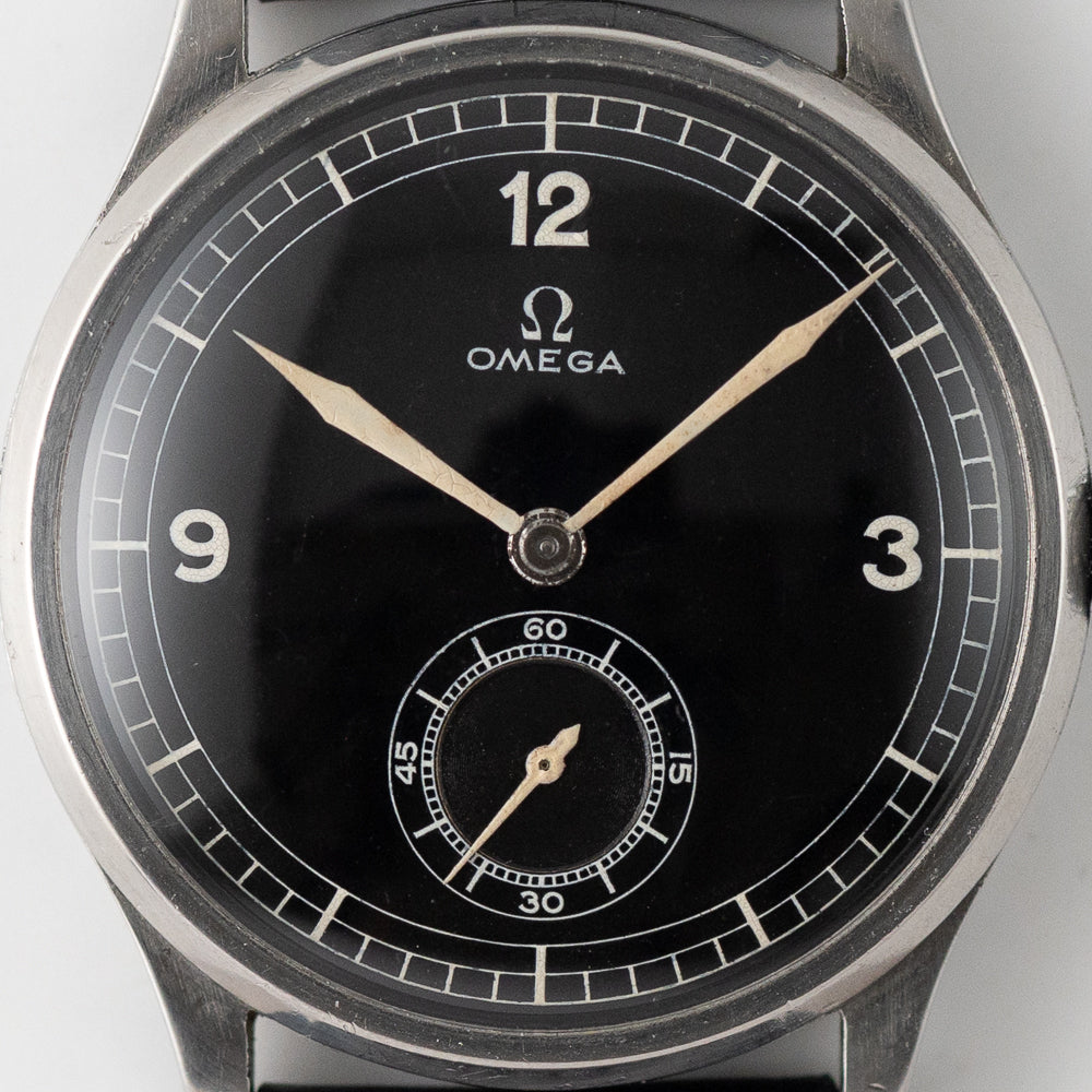 OMEGA Ref.CK859 Oversize 38mm Black Sector Dial Cal.26.5SOB