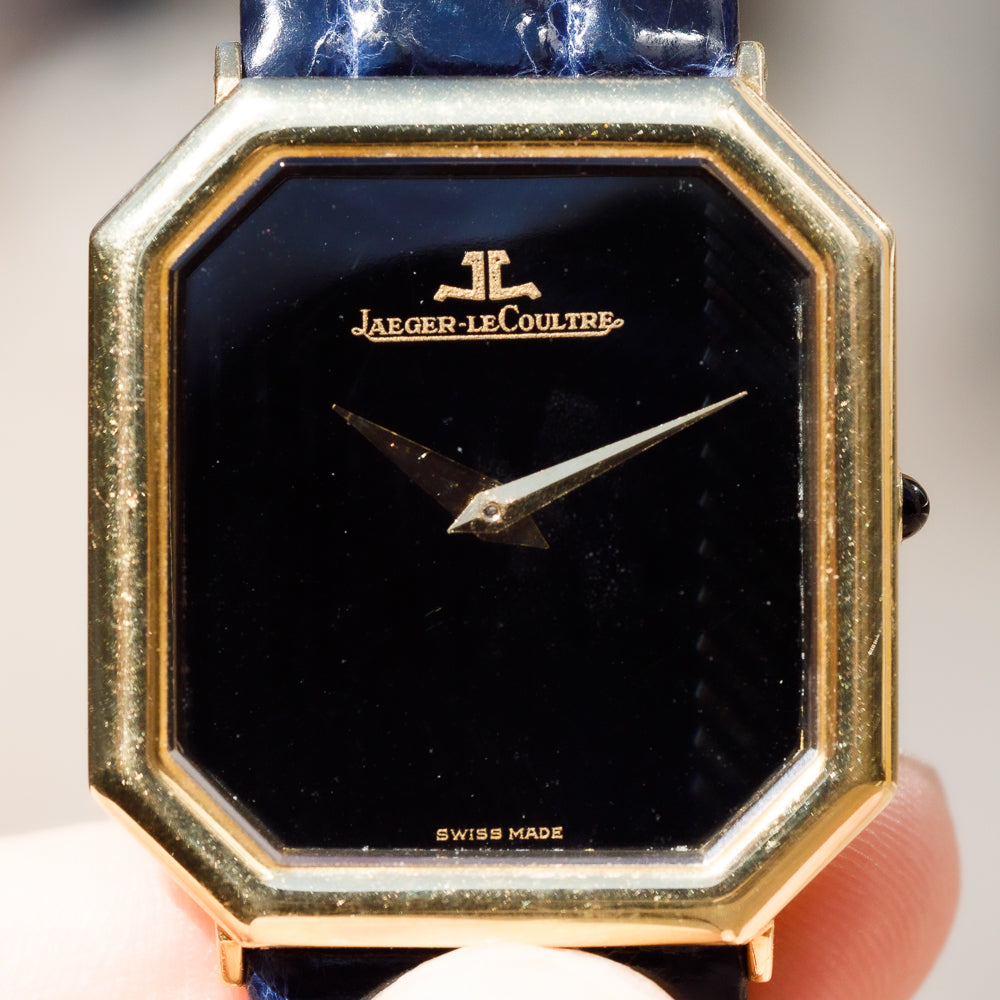 JAEGER LECOULTRE Ref.9101 21 Black Mirror Dial
