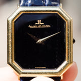 JAEGER LECOULTRE Ref.9101 21 Black Mirror Dial