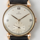 OMEGA 18K Rose Gold Fancy Lugs Cylinder Case