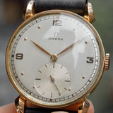 OMEGA 18K Rose Gold Fancy Lugs Cylinder Case