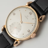 OMEGA 18K Rose Gold Fancy Lugs Cylinder Case