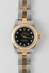ROLEX OYSTER PERPETUAL Ref.67193G 11 Points Diamond