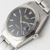 ROLEX OYSTERDATE Ref.6694 Black Gilt Dial