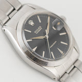 ROLEX OYSTERDATE Ref.6694 Black Gilt Dial