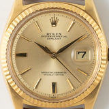 ROLEX DATEJUST REF.1601 18K Yellow Gold