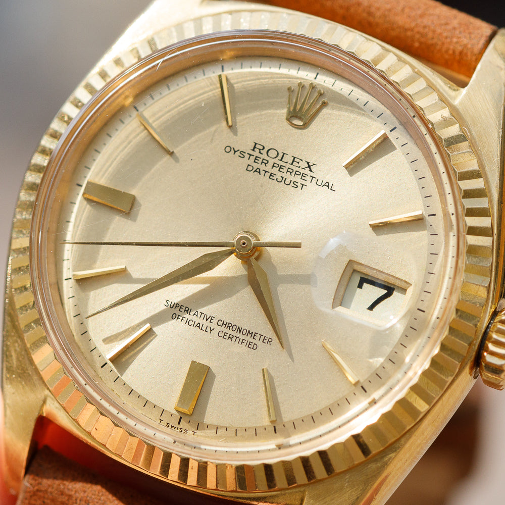 ROLEX DATEJUST REF.1601 18K Yellow Gold