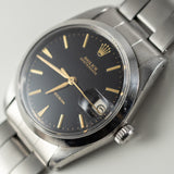 ROLEX OYSTERDATE Re.6694 Black Gilt Dial