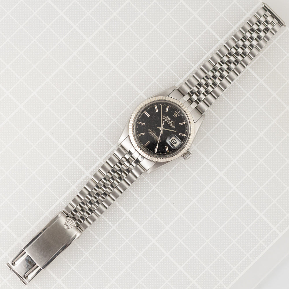 ROLEX DATEJUST Ref.1601 Black Gilt Dial