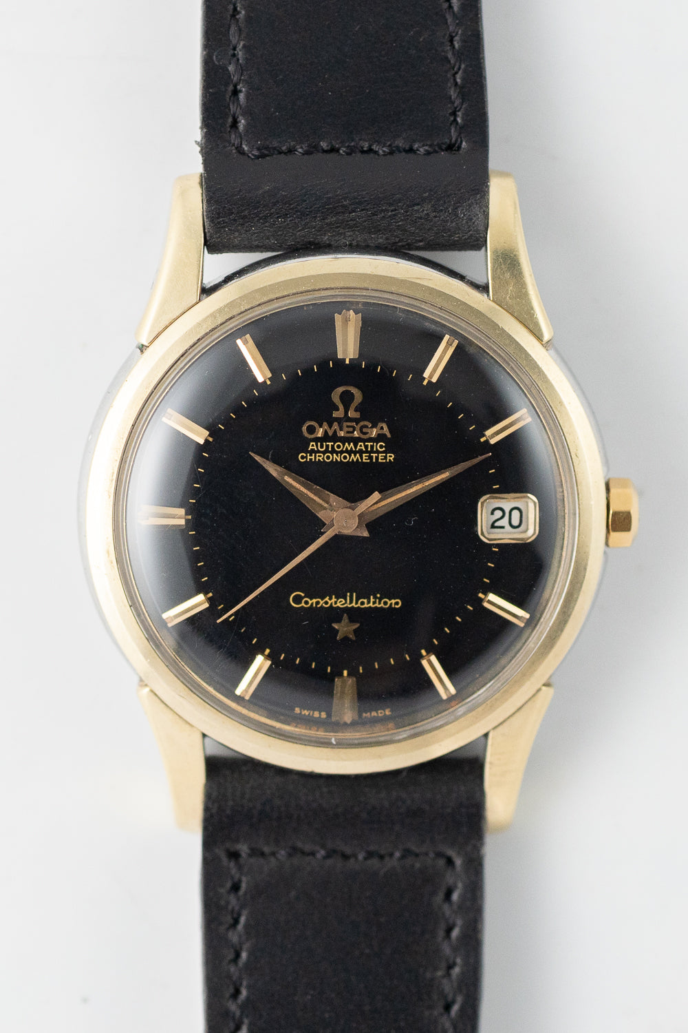 OMEGA Constellation Ref.14393 Glossy BLACK GLIT DIAL