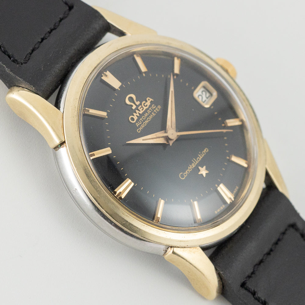 OMEGA Constellation Ref.14393 Glossy BLACK GLIT DIAL