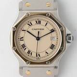 CARTIER LM SANTOS OCTAGON REF.187902
