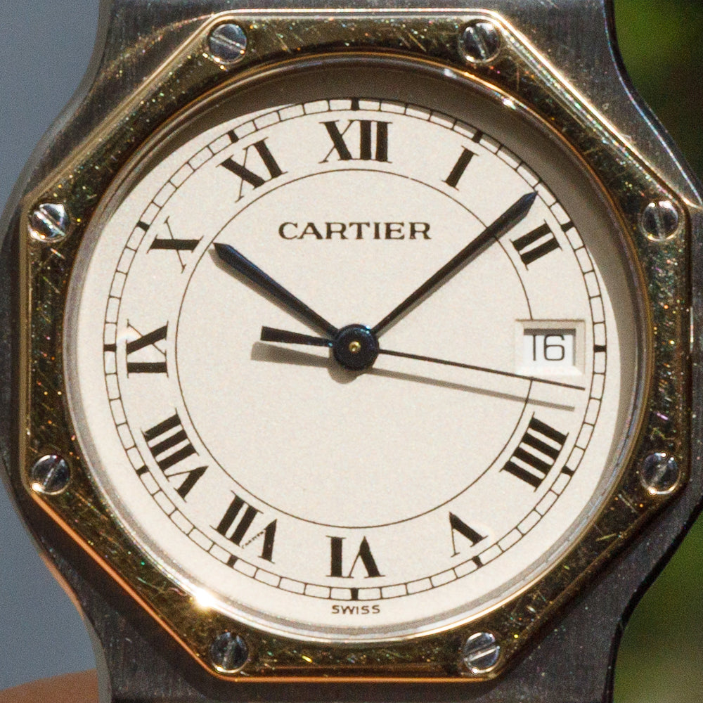 CARTIER LM SANTOS OCTAGON REF.187902
