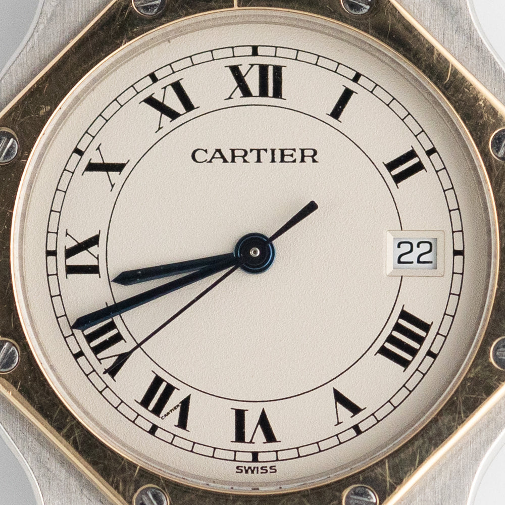 CARTIER LM SANTOS OCTAGON REF.187902