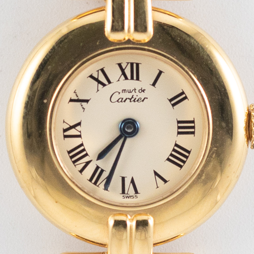 CARTIER SM MUST DE COLISEE REF.590002 with BOX