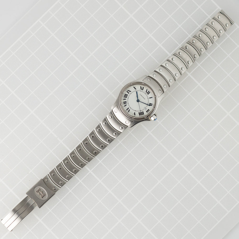 CARTIER MM Santos Ronde Ref.1561 with BOX