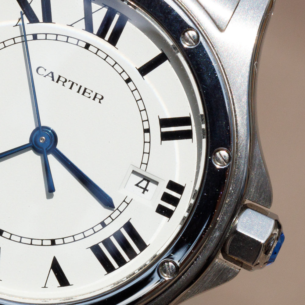 CARTIER MM Santos Ronde Ref.1561 with BOX