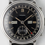 MOVADO Ref.14788 Triple Calendar Step Bezel