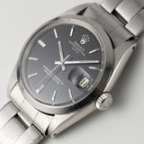 ROLEX OYSTER PERPETUAL DATE Ref.1500 Black Gilt Dial