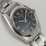 ROLEX OYSTER PERPETUAL DATE Ref.1500 Black Gilt Dial
