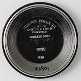 ROLEX OYSTER PERPETUAL DATE Ref.1500 Black Matte Dial