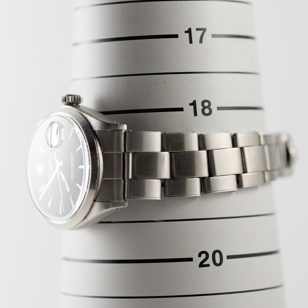 ROLEX OYSTER PERPETUAL DATE Ref.1500 Black Matte Dial