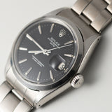 ROLEX OYSTER PERPETUAL DATE Ref.1500 Black Matte Dial